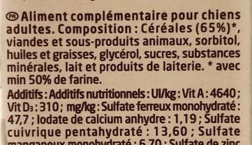 Si les céréales apparaissent en premier comme ci-contre : EVITEZ !!!